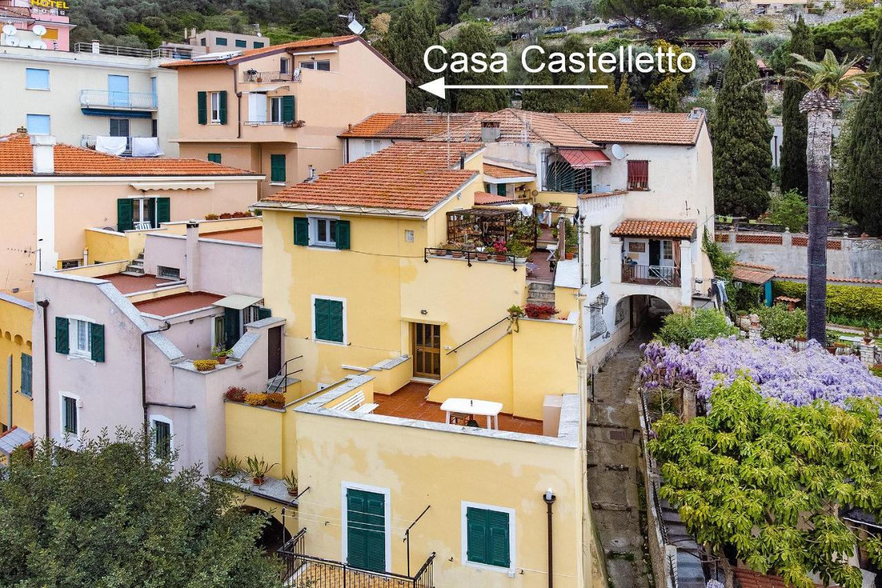 Casa Castelletto Lejlighed Finale Ligure Eksteriør billede