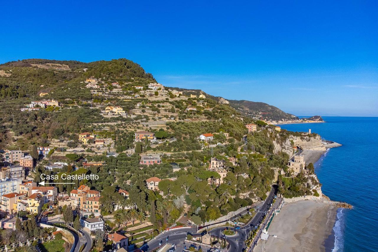 Casa Castelletto Lejlighed Finale Ligure Eksteriør billede