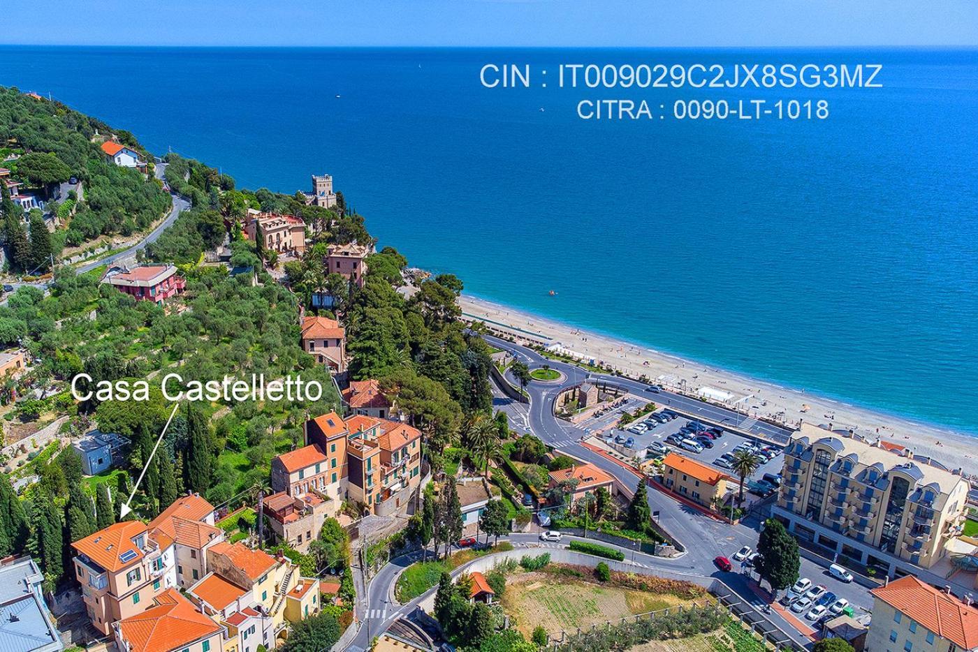 Casa Castelletto Lejlighed Finale Ligure Eksteriør billede