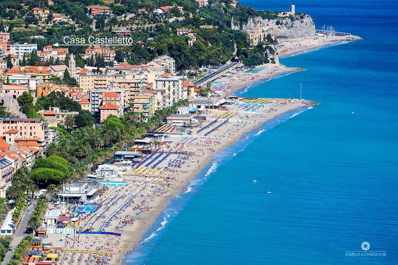 Casa Castelletto Lejlighed Finale Ligure Eksteriør billede