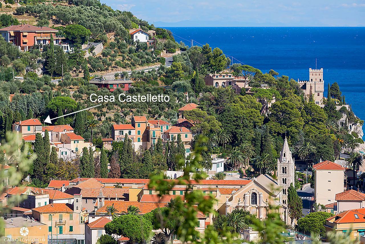 Casa Castelletto Lejlighed Finale Ligure Eksteriør billede